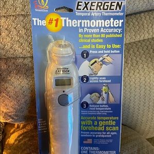 Exergen head thermometer